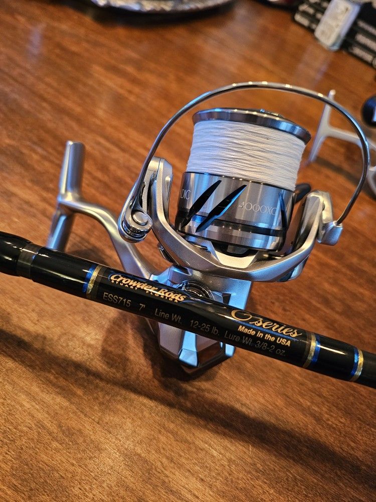Shimano Stradic 4000XG / Crowder E-Series Rod