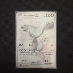 Reshiram Ex 186/086