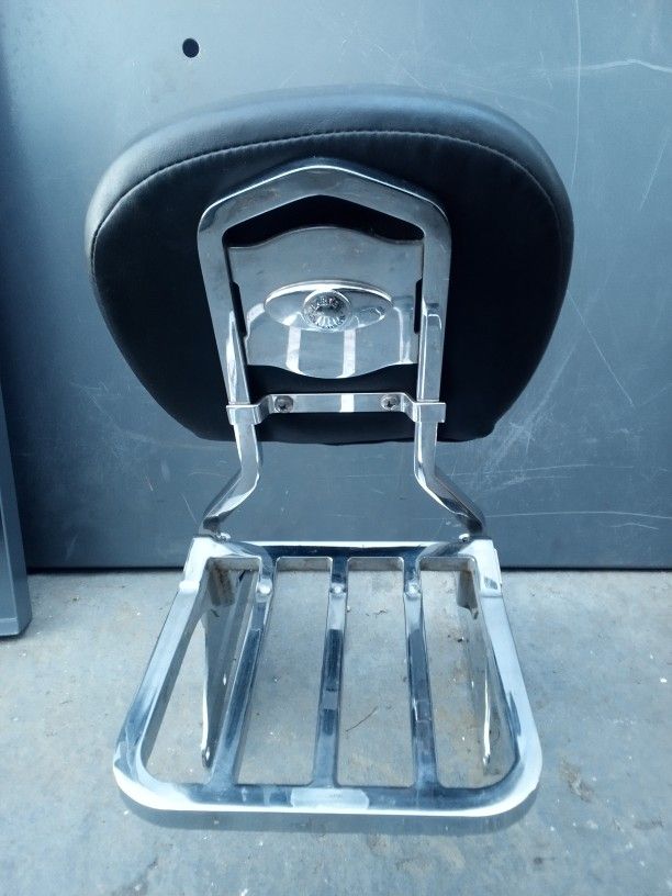 Harley Davidson Sissybar Passenger Backseat+ Luggage Rack