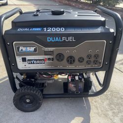 Pulsar 12000/9500 Watt Dual Fuel Generator