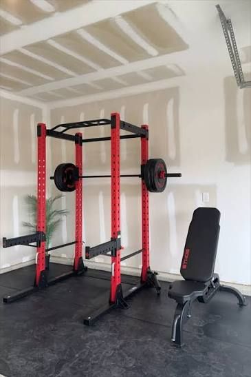 SQUAT RACK PACKAGE🔹WORKOUT FITNESS GYM EQUIPMENT