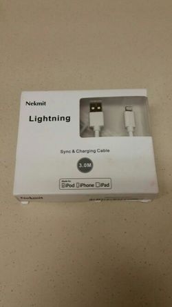 Nekmit Lighting Sync & Charging Cable