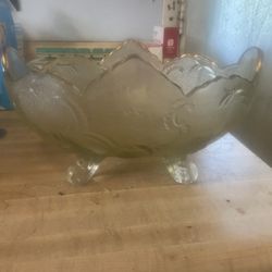 Beautiful Antique Glass Bowl