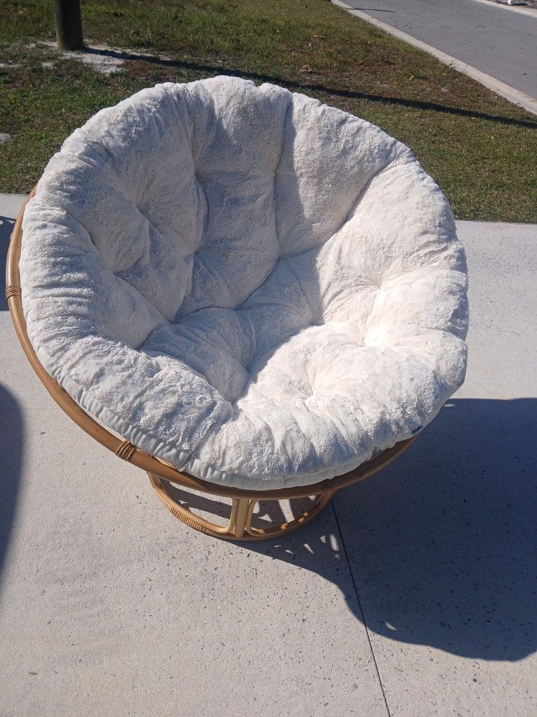 Pier One Natural Rattan Patio Chair