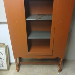 Vintage Standing Shelf/Cabinet