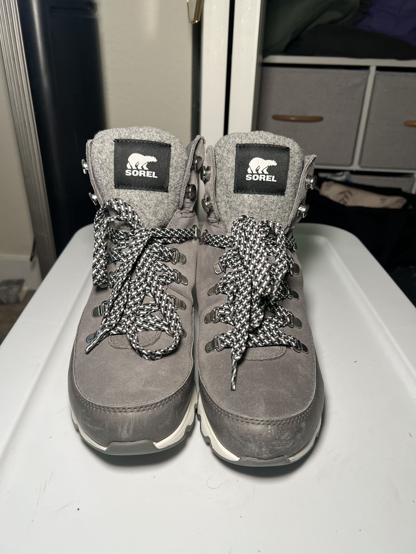 Sorel Grey Winter Boots