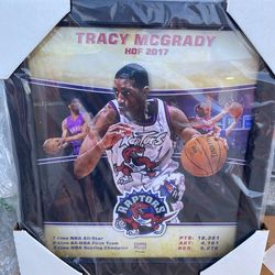 Autographed Framed Photo Tracy McGrady