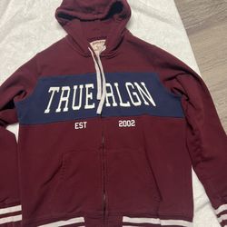 Men’s True Religion Zip Up 