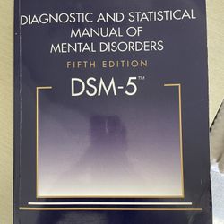 DSM-5 Fifth Edition 