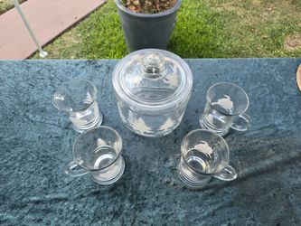 Galletera con 4 tasaz