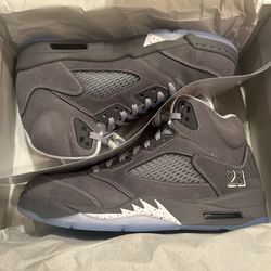Jordan 5 Wolf Grey Size 10.5