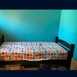 Twin Bed With Mattress