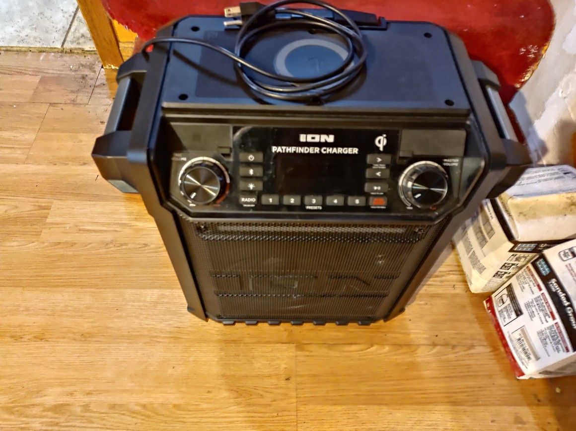 Ion Pathfinder Charger Bluetooth Speaker