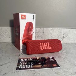 JBL Flip 6 Portable Bluetooth Speaker Red | Waterproof Wireless Speaker