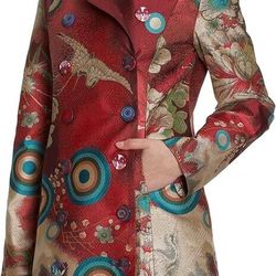 Desigual woman’s long jacket size medium - like new