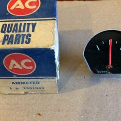 NOS GM Ammeter Gauge # 1501949 for 1(contact info removed) 1(contact info removed) Chevy Pickup