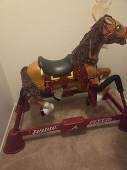 Radio flyer rocking horse