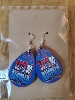 Let's Go Buffalo Earrings