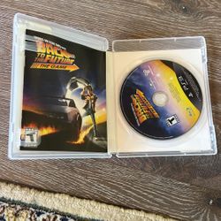 PS3 Back To Future Nintendo Wii Game 