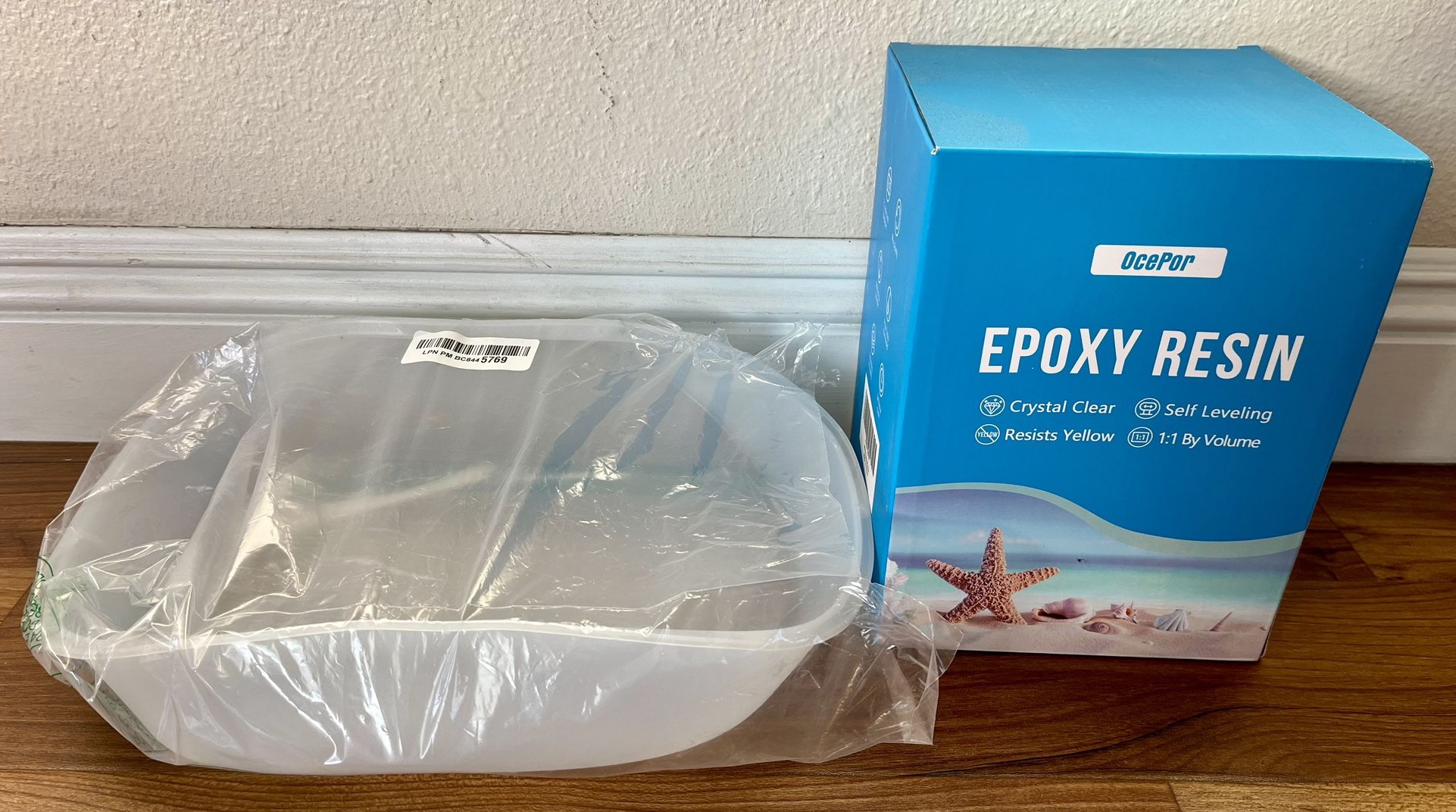 Epoxy Resin Kit + Silicone Table Mold NEW