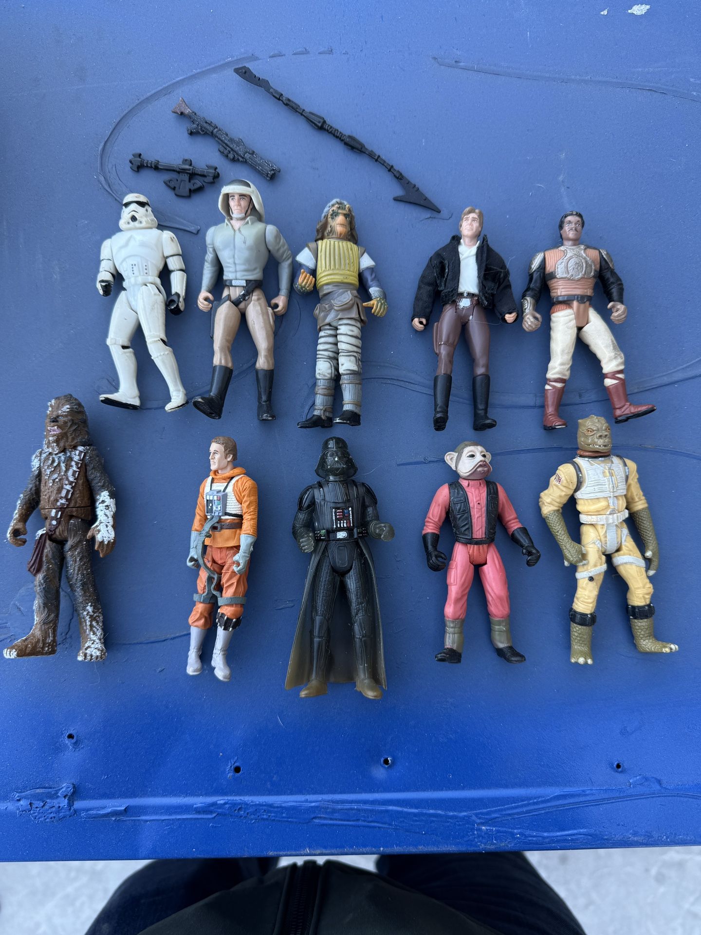 Vintage Star War Figures. 