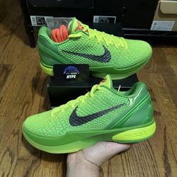 Nike Kobe 6 Protro ‘Grinch’ (2020) Size 11M Brand New