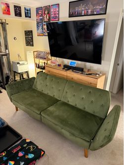 Olive Green Couch