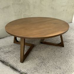 Boho Style Round Coffee Table
