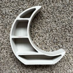 Rustic Moon Curio Shelf