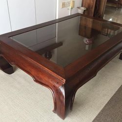 Solid Wood Coffee Table 