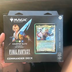 Tidus commander Deck 