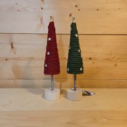 Yarn Christmas Tree Decor