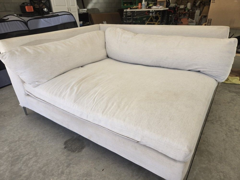 Cream Corner Couch