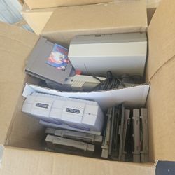 Classic Video Game Consoles, Games, And Accesories