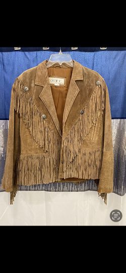 Leather Fringe Jacket (women’s)