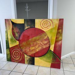 XL Modern Wall Art For Sale! 60L X 48W 