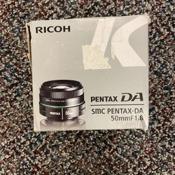 Ricoh Pentax Da Max 50mm F1.8