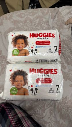 Huggies diapers size 7 brand NEW