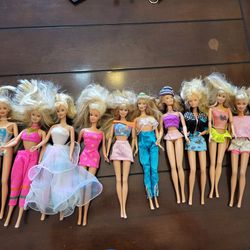 Barbie Doll Lot Of 12