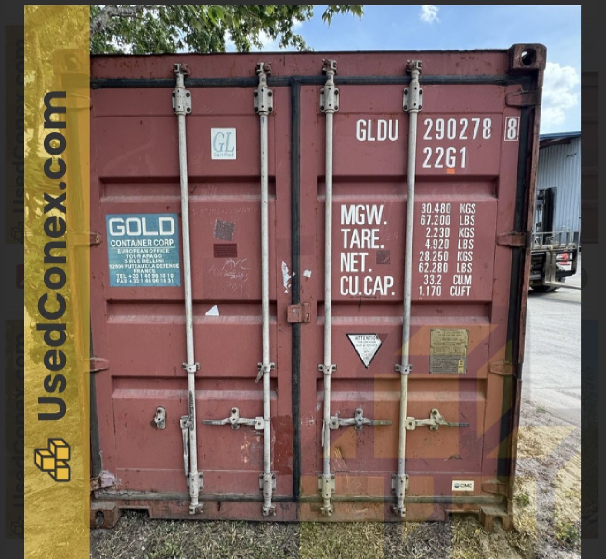 20 ft Used Storage Container - Leak Free - Pay After Delivery!