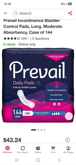 Prevail Daily Pads - Long