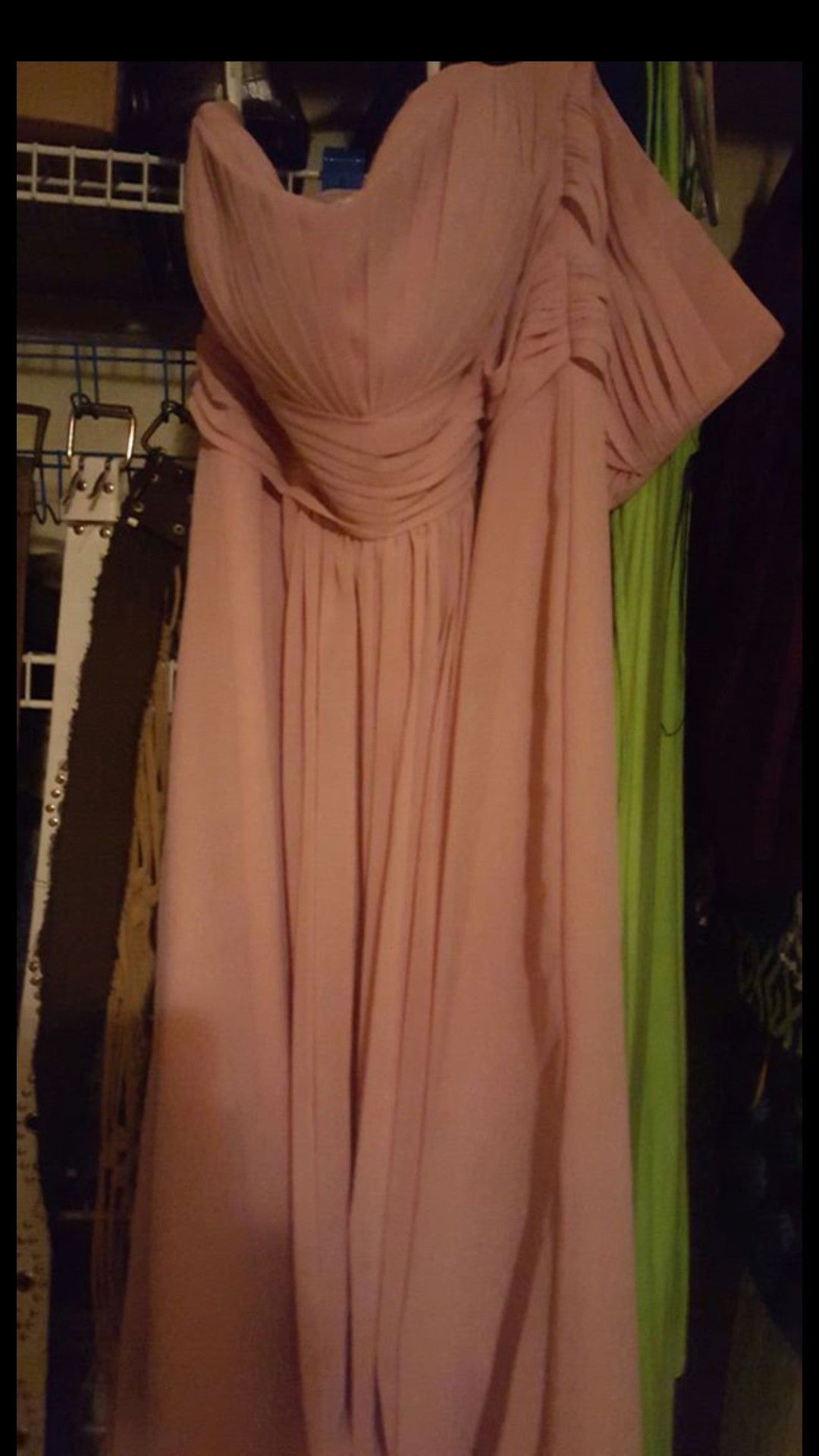 David's bridal bridesmaid dress