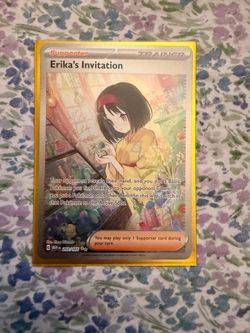 Erika’s invitation