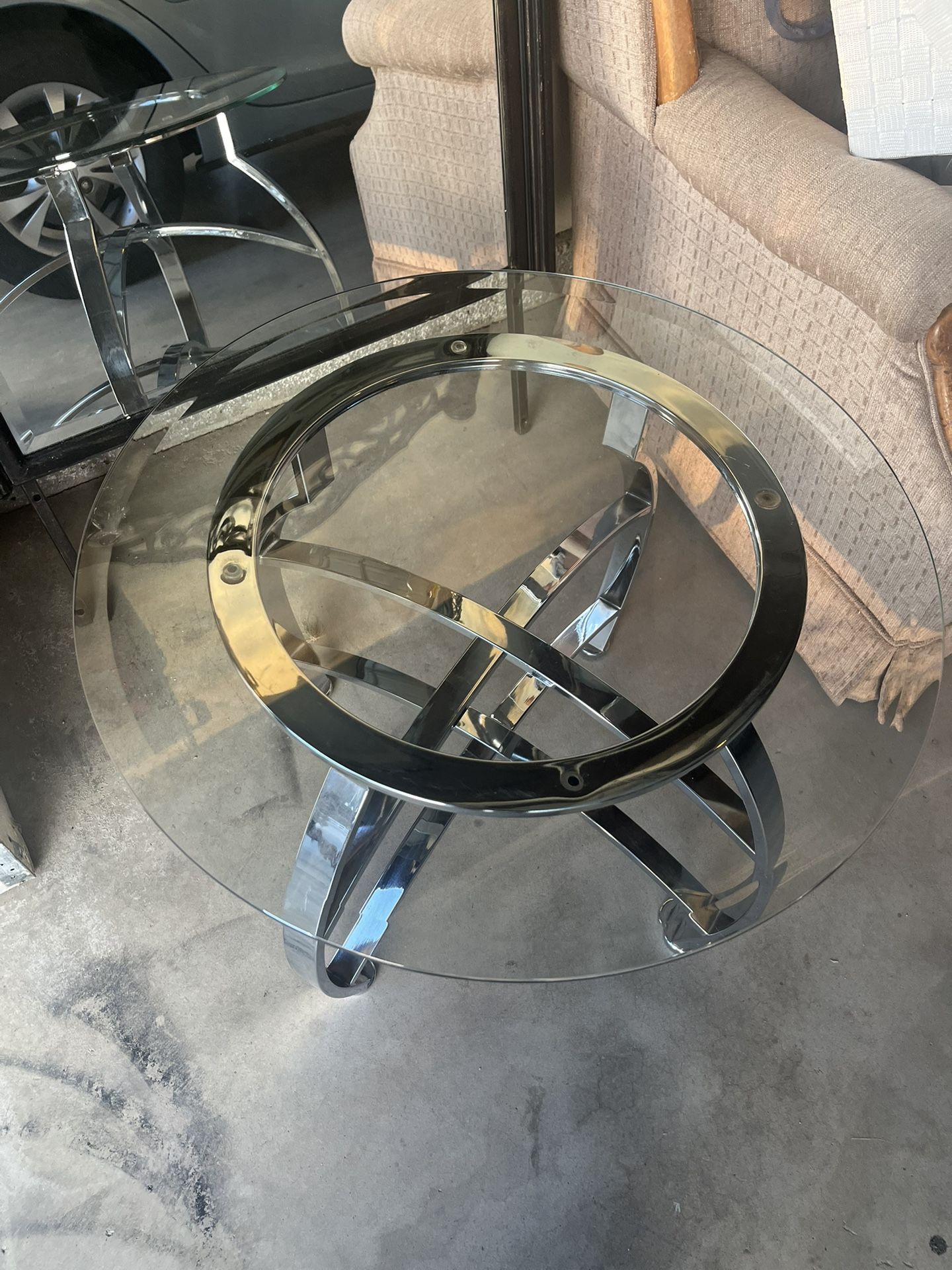 Glass Small Table