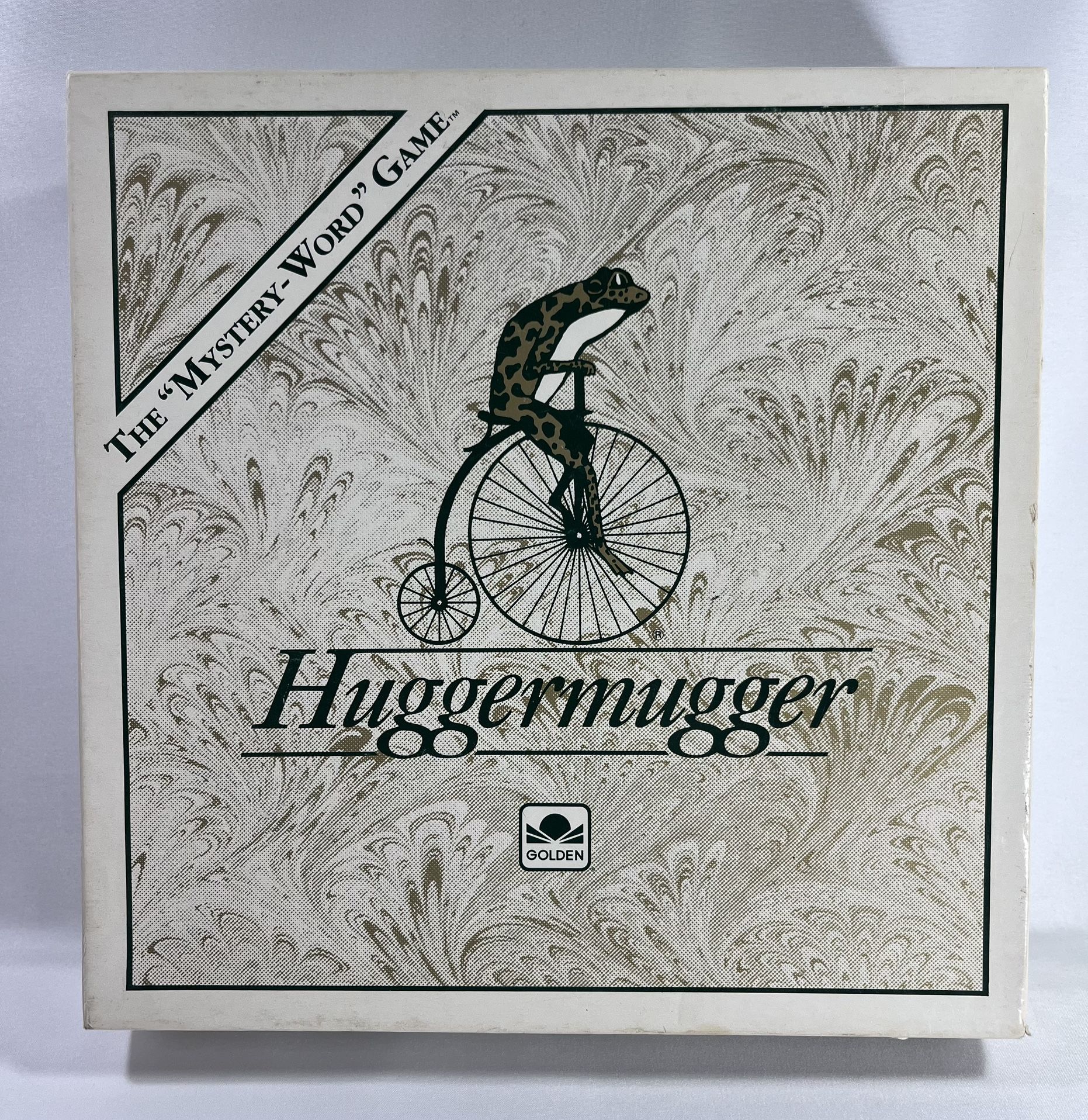 Vintage Huggermugger "The Mystery Word Game" Board Game 1989