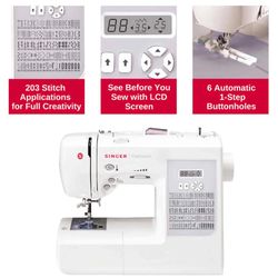 Brand New - Versatile Singer 7285Q Patchwork Quilting Sewing Machine - Perfect for Beginners & Pros! 