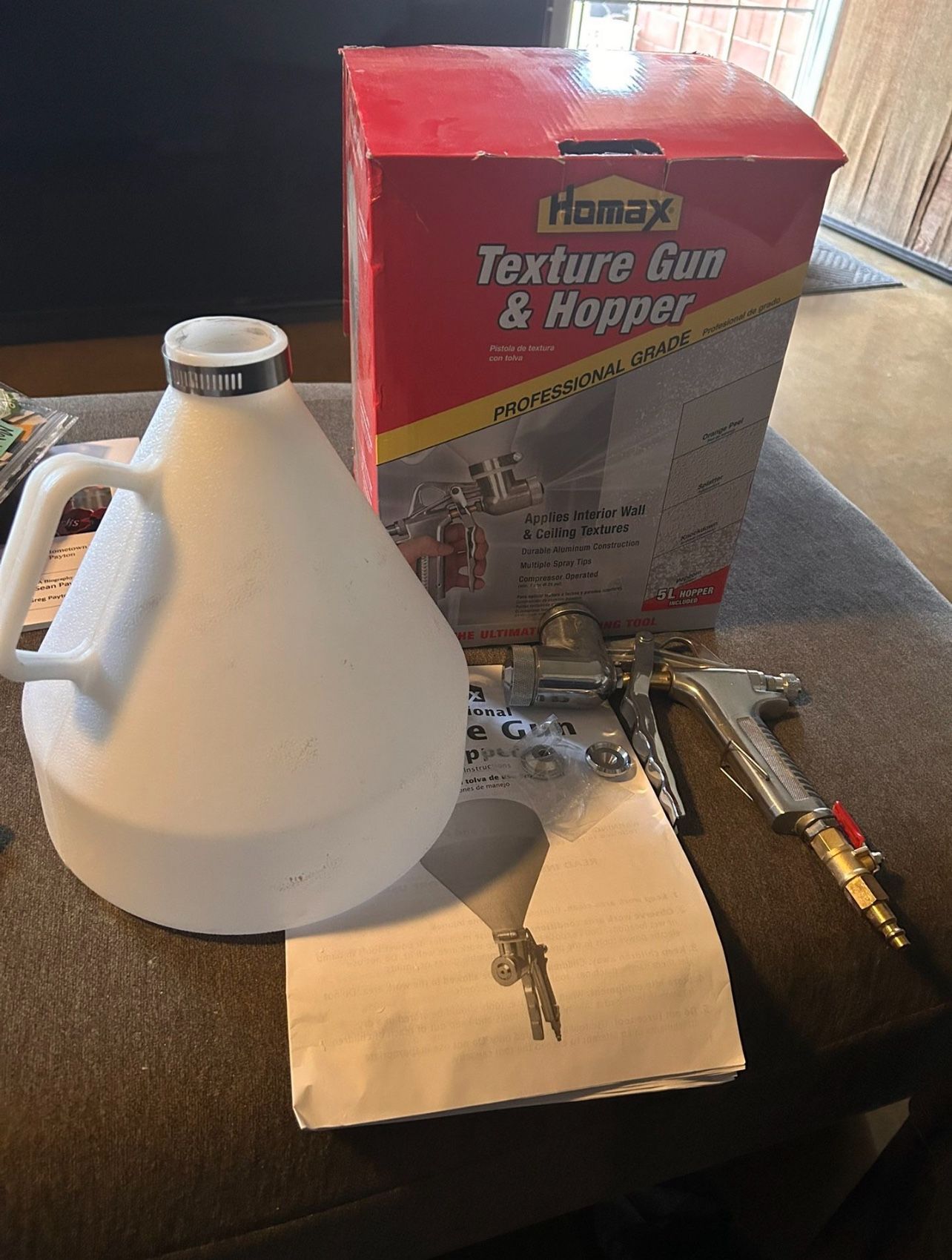 Homax Pro Gun and Hopper Texture Gun