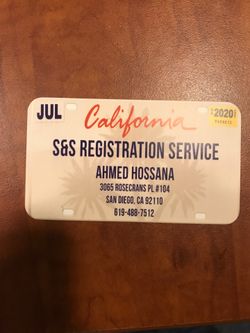 Registration service