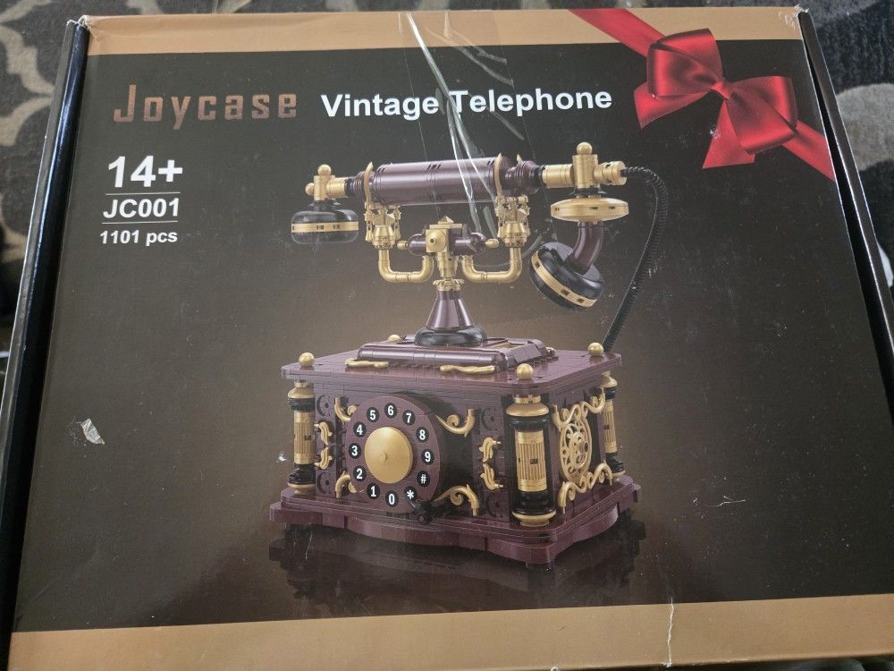 Lego Type Vintage Telephone