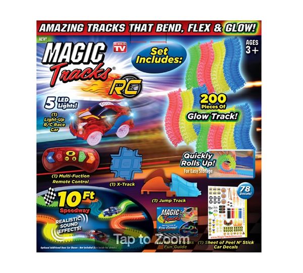 magic tracks rc rocket racers